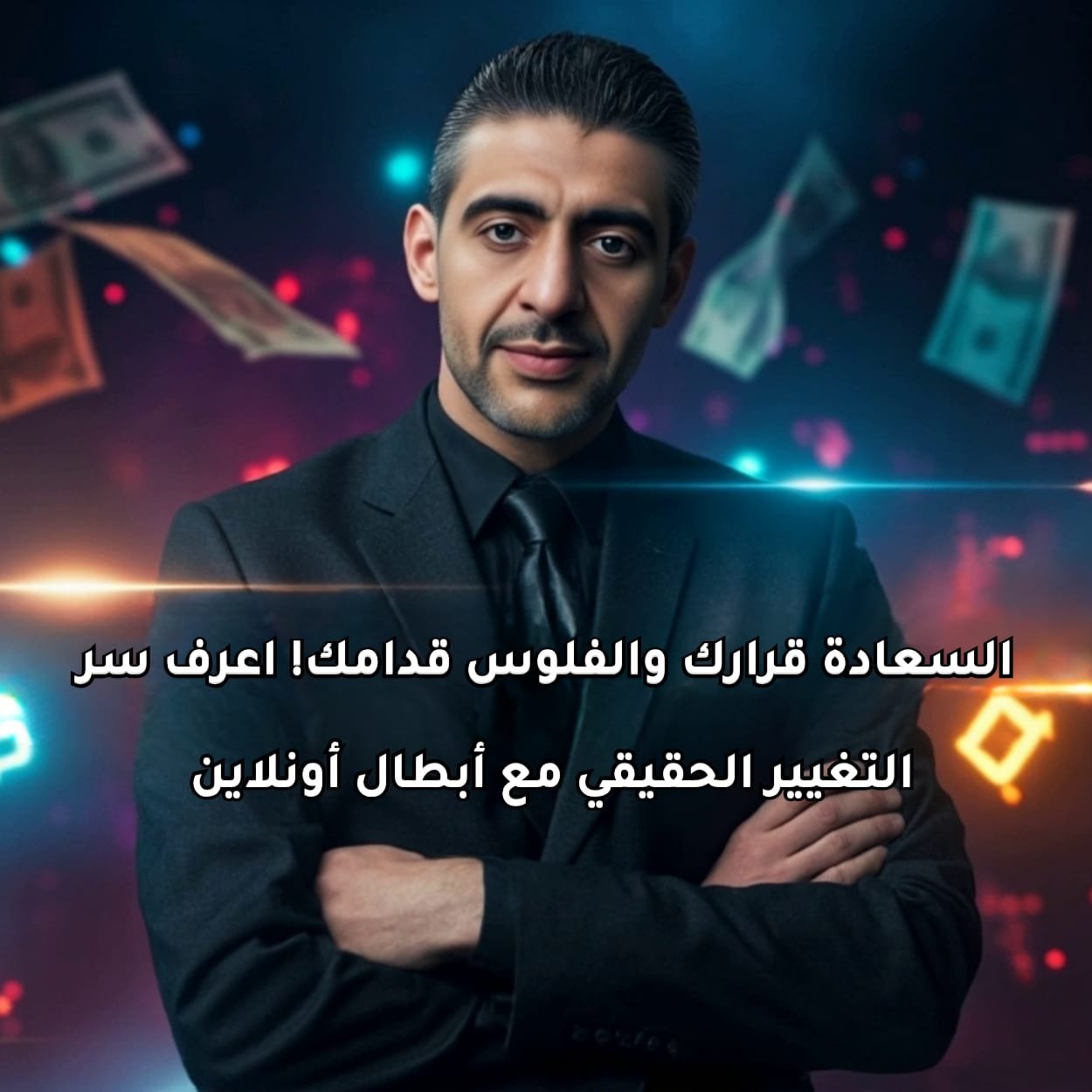 السعادة قرارك والفلوس قدامك! اعرف سر التغيير الحقيقي مع أبطال أونلاين 💸🚀